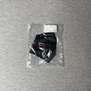 Rutgers University Black Cloth Reusable Face Mask in Sealed Bag